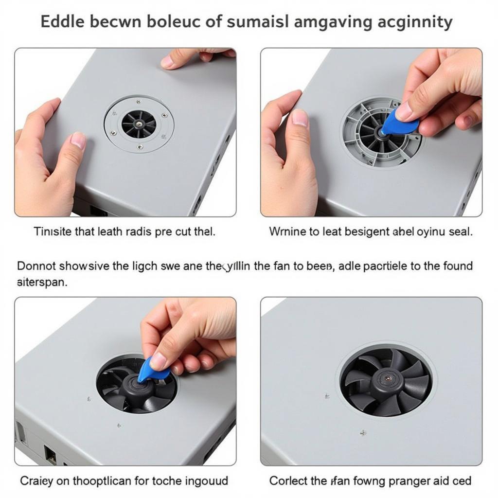 Assembling a DIY Laptop Cooler: Attaching the Fan