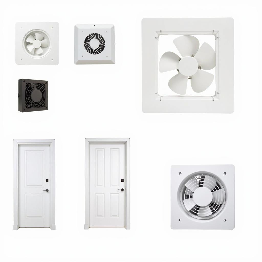 Different Types of Door Frame Fans