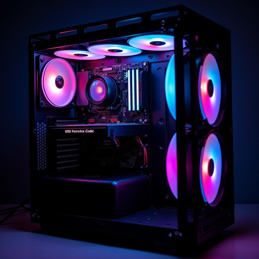 Double-Sided RGB Fan Case LED Overview