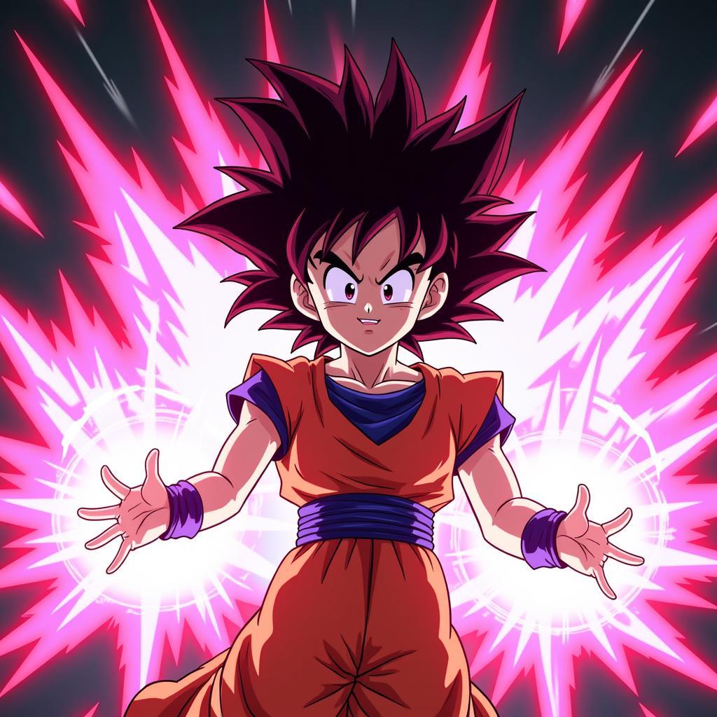 Caulifla Powerful Energy Blast Fan Art