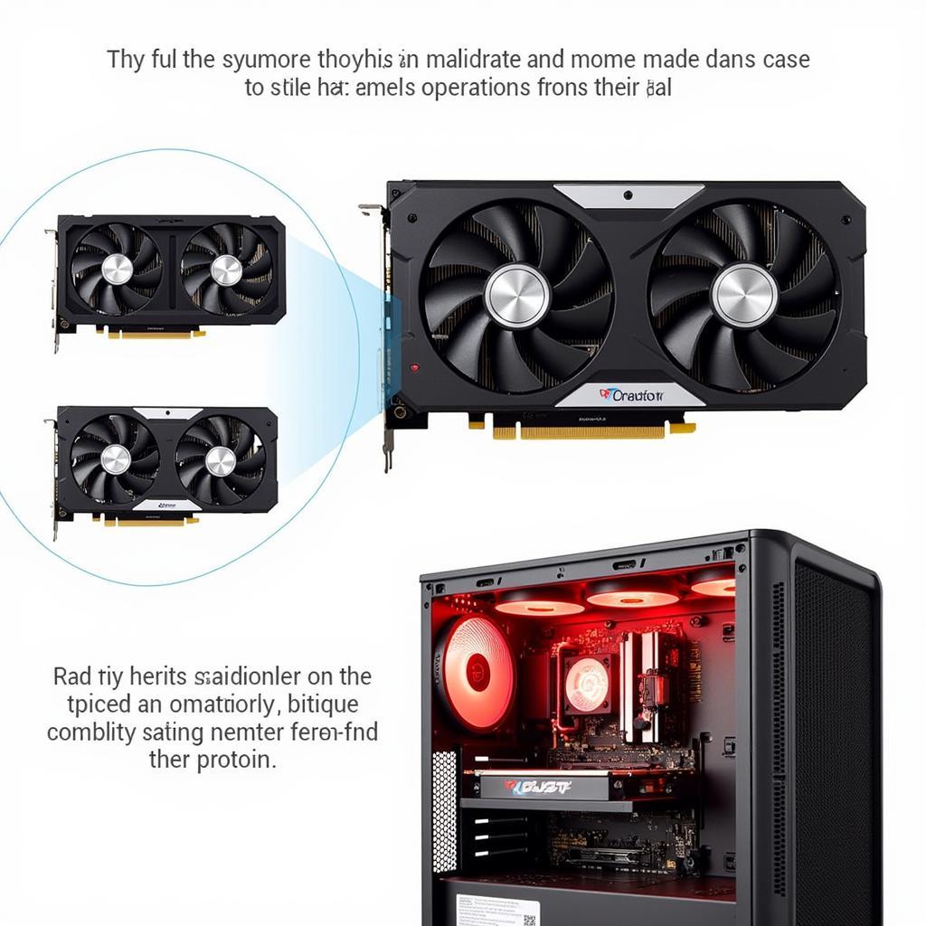 Dual Fan Graphics Card Cooling System