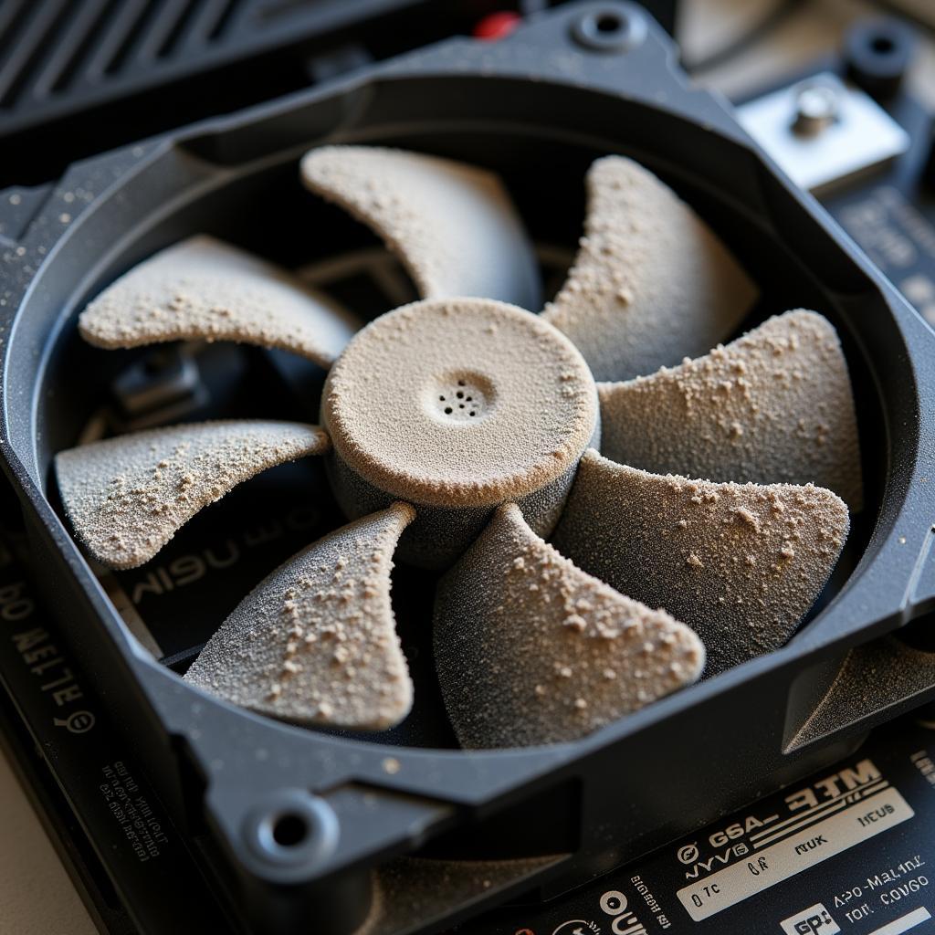 Dust Buildup on PC Fan