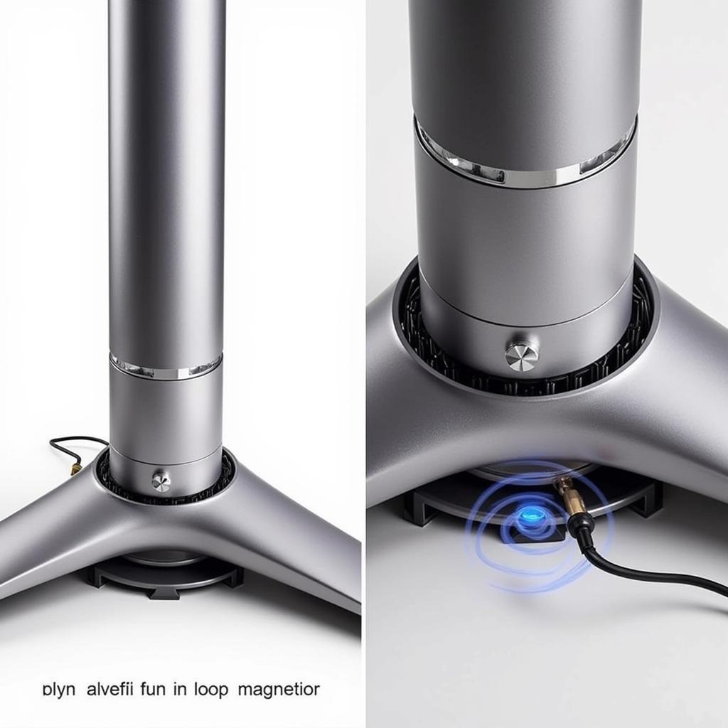 Assembling the Dyson AM08 Fan: Attaching the Loop Amplifier