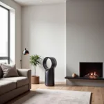 Dyson Fan in a Modern Interior Design Setting