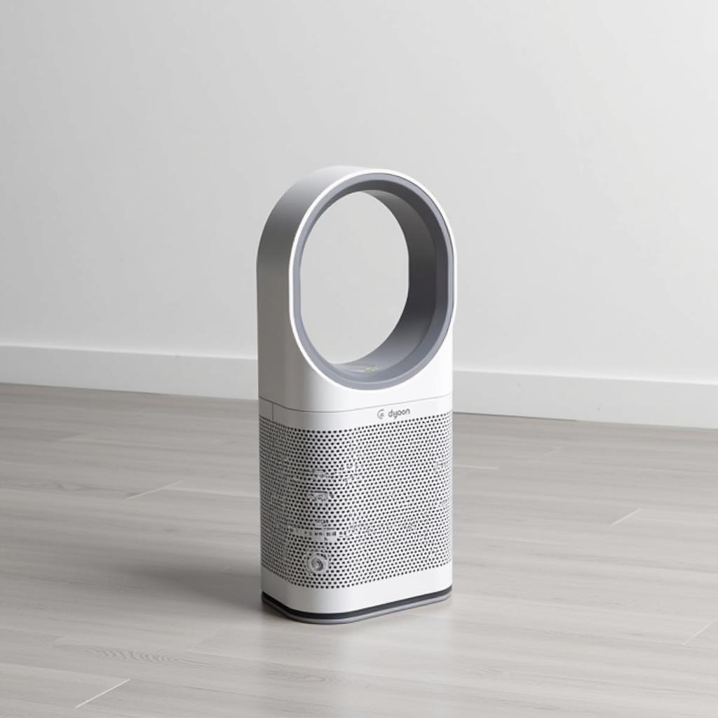 Dyson Hot + Cool Fan Heater White Silver Design