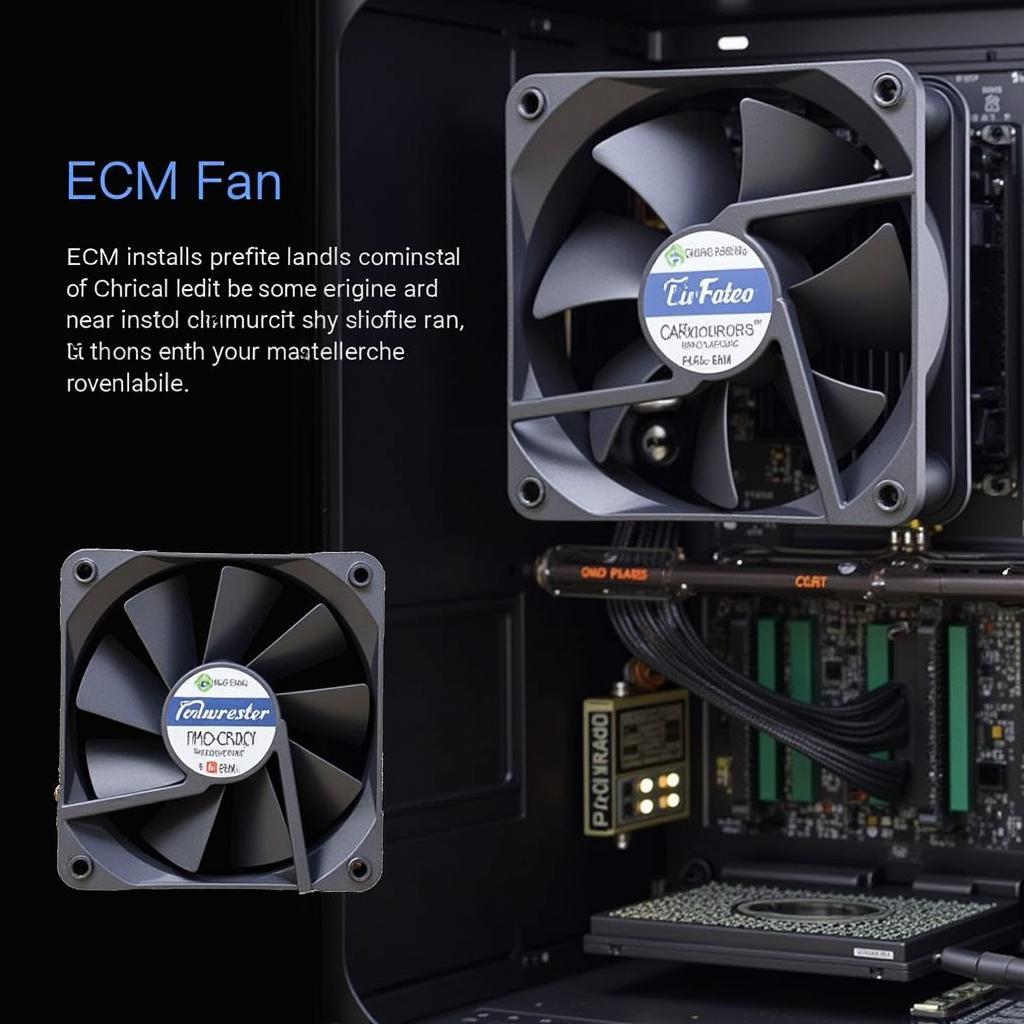 ECM Fan in Home Entertainment Setup