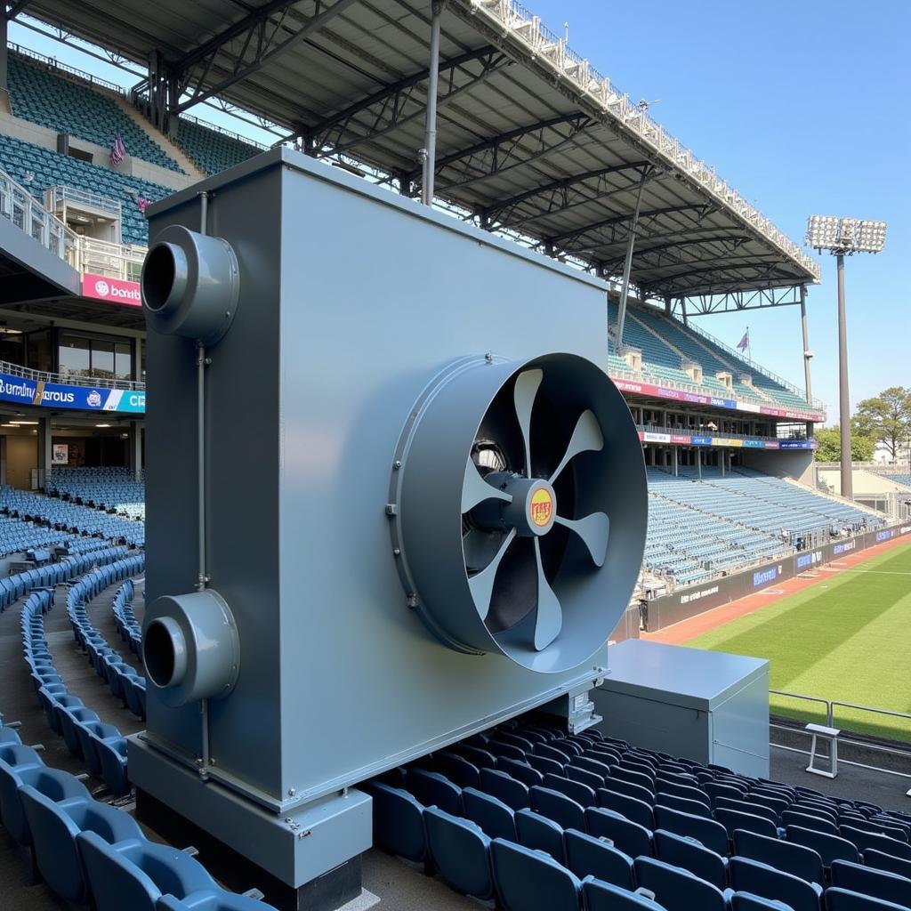 ECM Fan in Stadium Cooling System