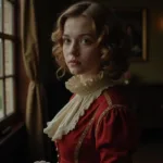 Dakota Fanning as Effie Gray in a Victorian Portrait