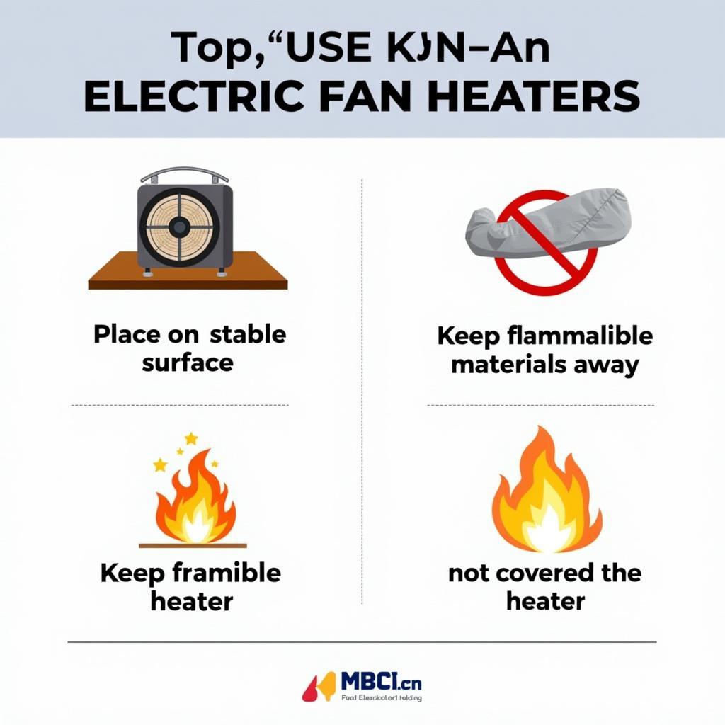 Electric Fan Heater Safety Tips