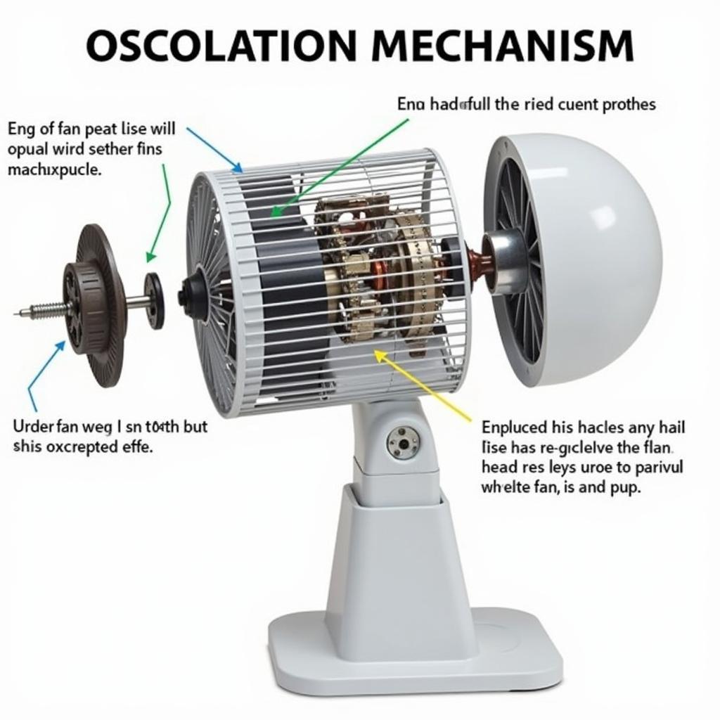 Repairing the Oscillation Mechanism of an Electric Fan