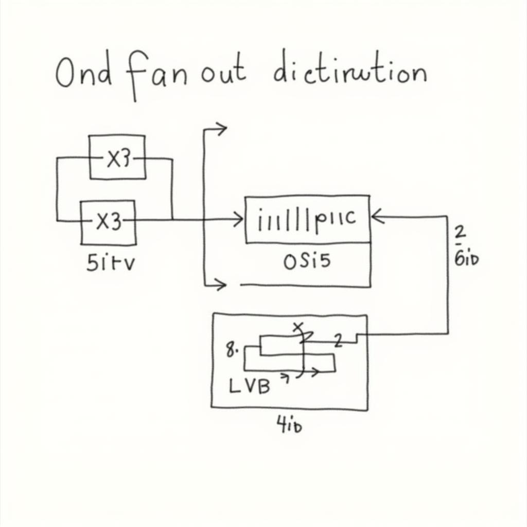 Electronic Circuit Fan Out Diagram