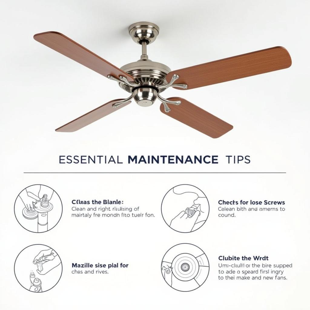 Essential Maintenance Tips for Eliza Hugger Ceiling Fans