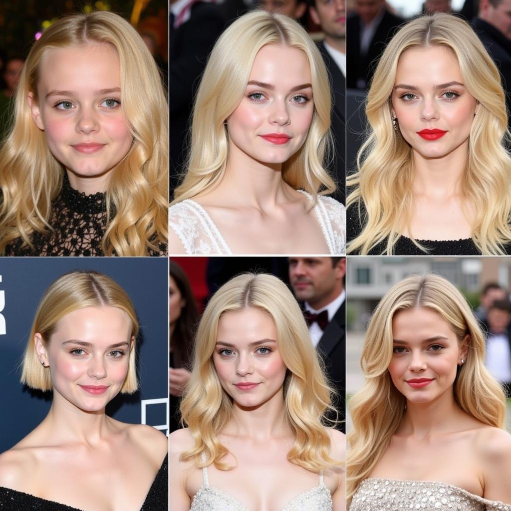 Elle Fanning Blonde Hair Evolution Over the Years