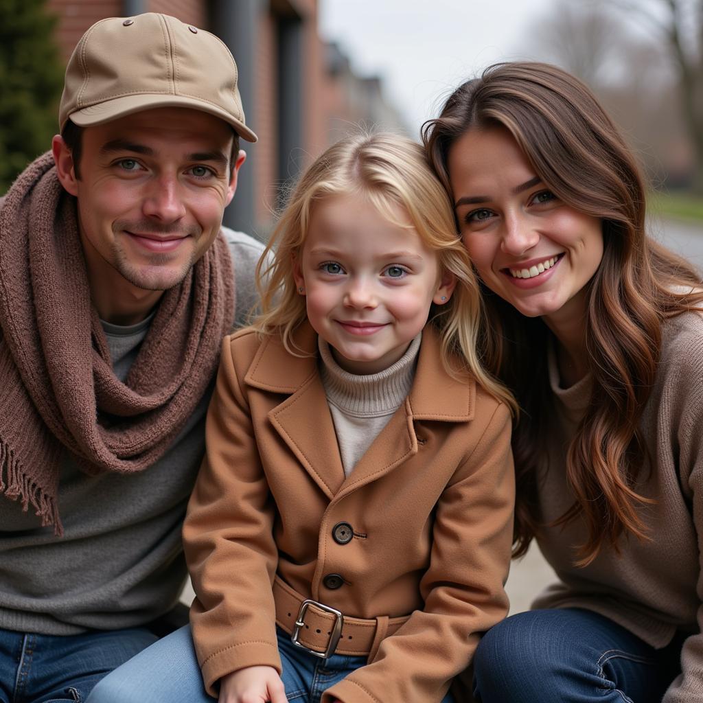 Elle Fanning childhood family photo