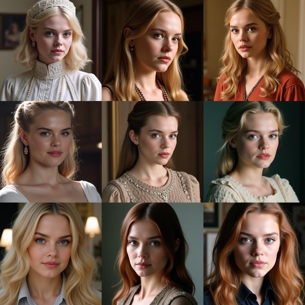 Elle Fanning in Various Movie Roles