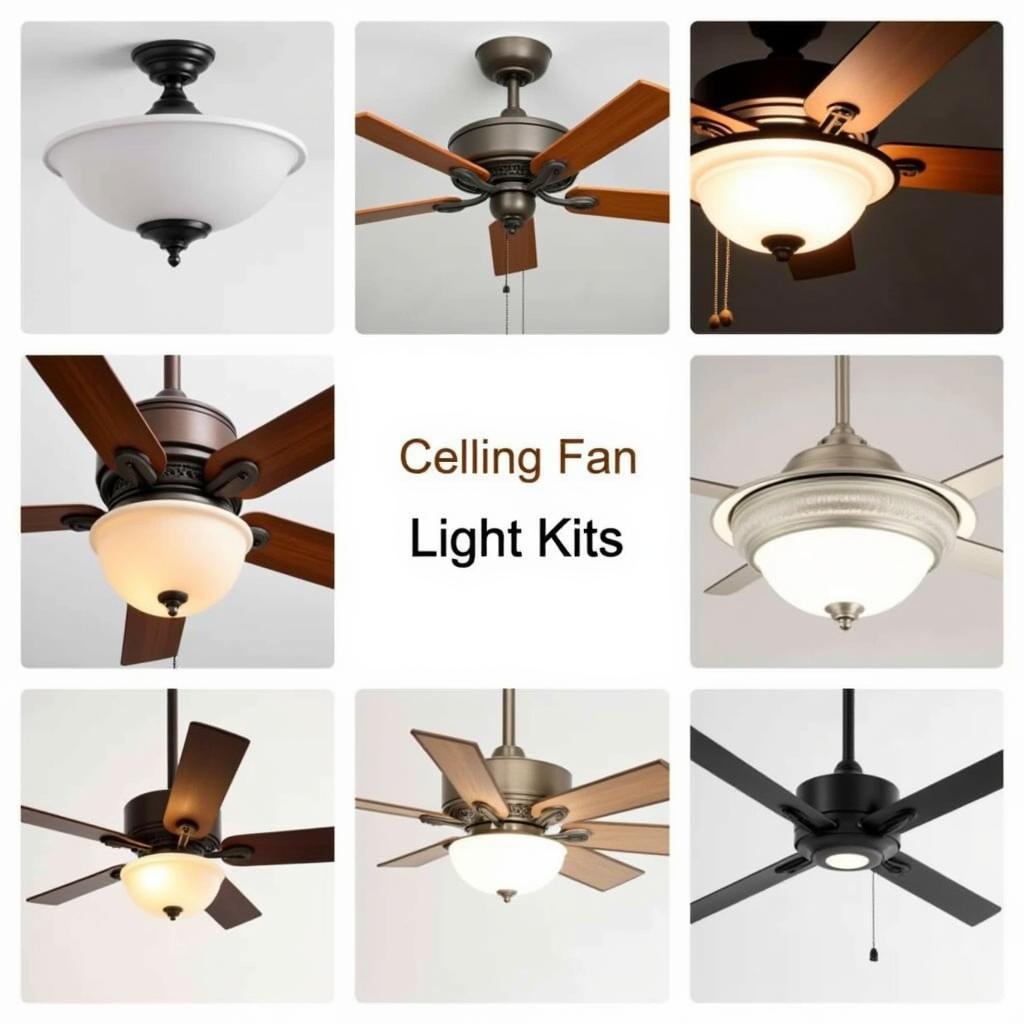 Different Styles of Emerson Ceiling Fan Light Kits