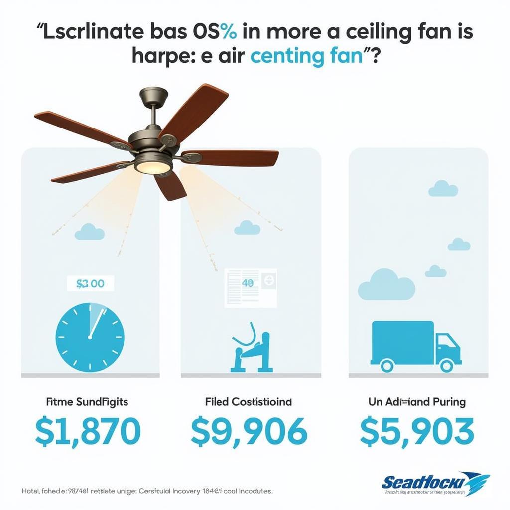 Energy-Efficient Ceiling Fan L8741 Reducing Energy Bills