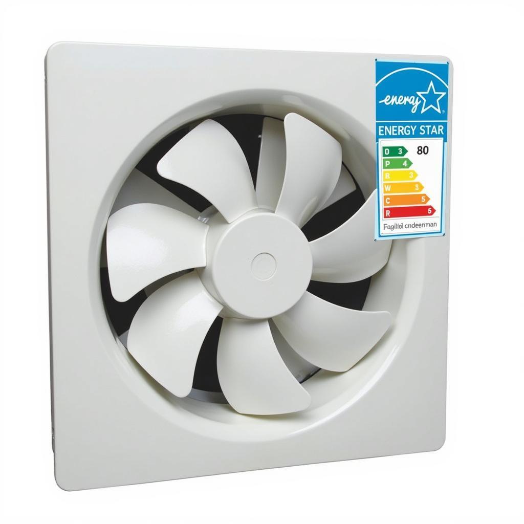 Energy Efficient Exhaust Fan with Energy Star Label