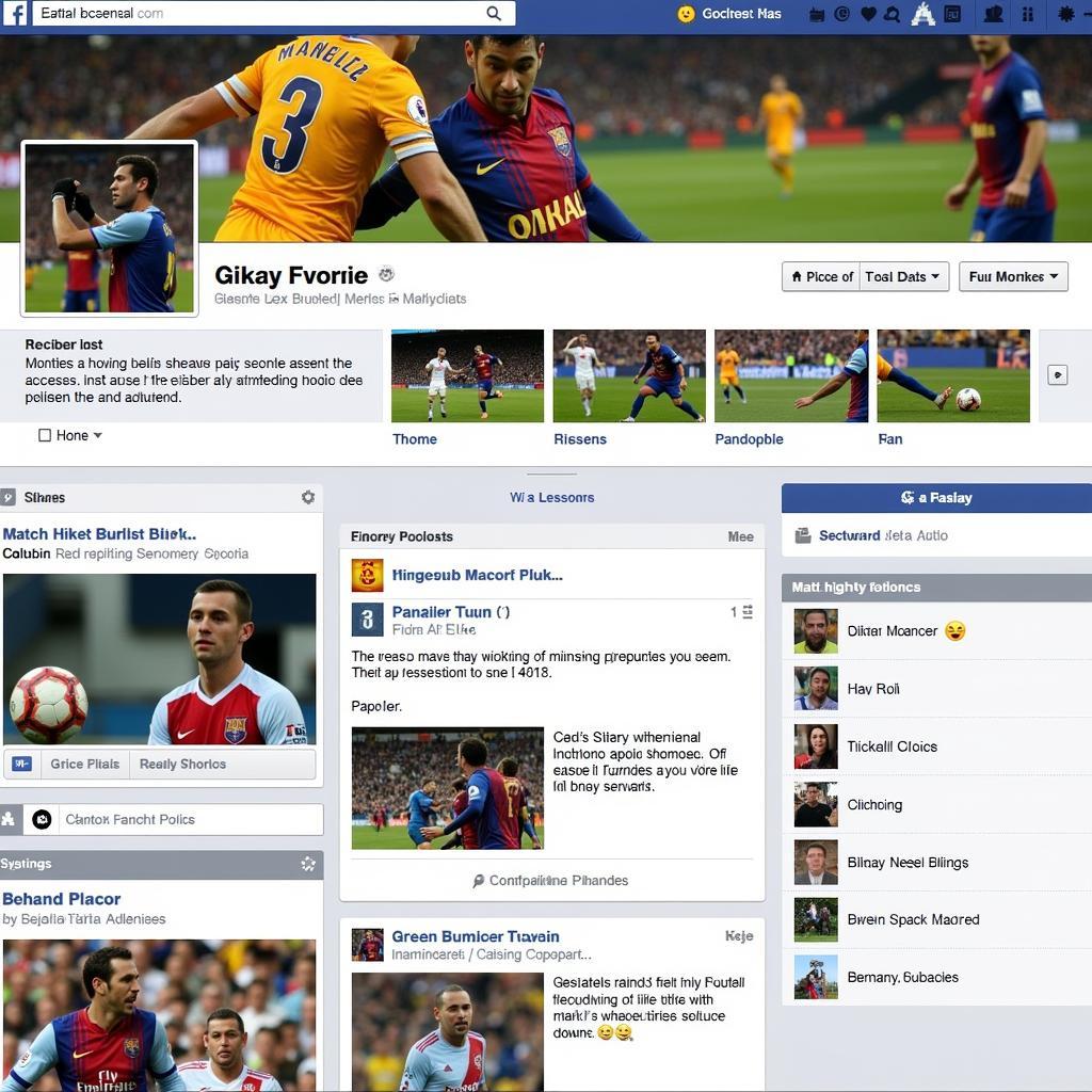 Engaging Football Content on Facebook