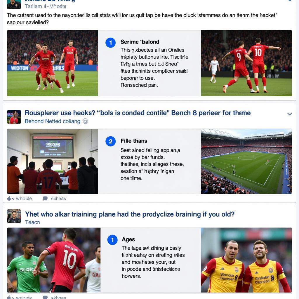 Engaging Football Fan Page Content Strategies