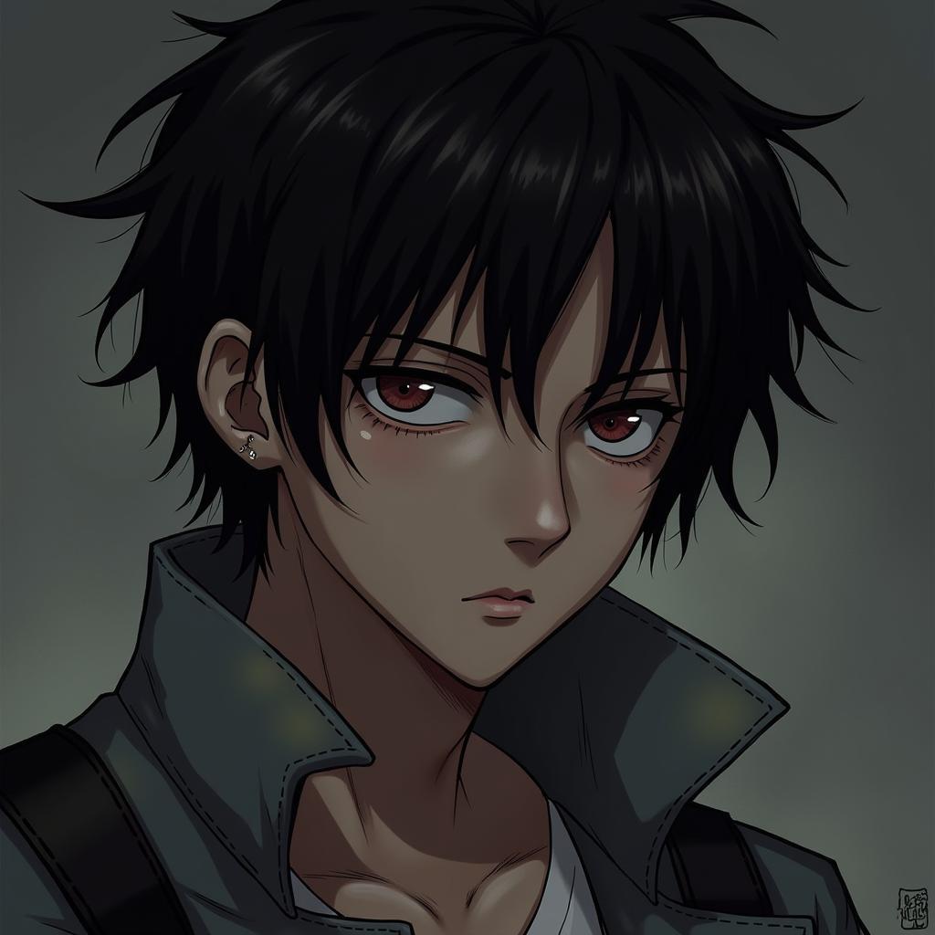 Emotional Portrait of Eren Jaeger