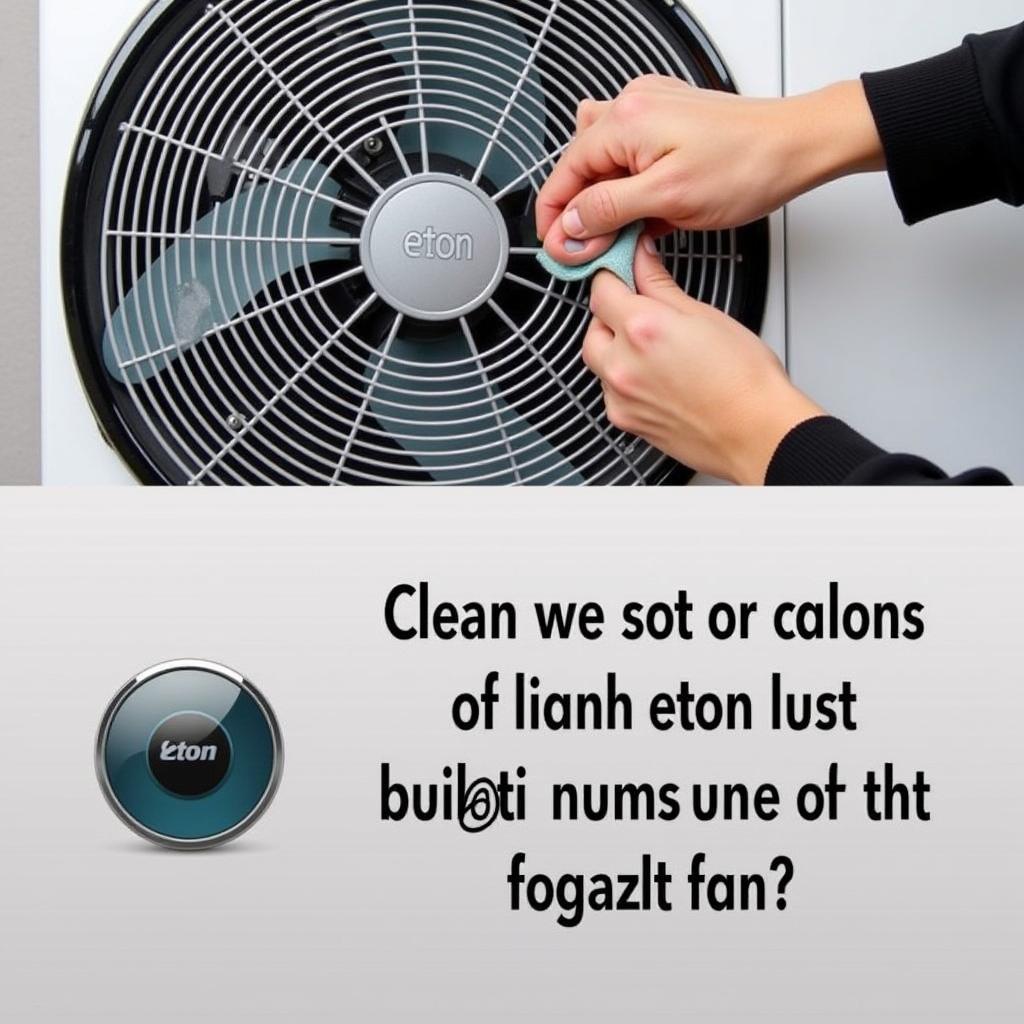 Regular Cleaning of Eton Fan to Prevent Error 07