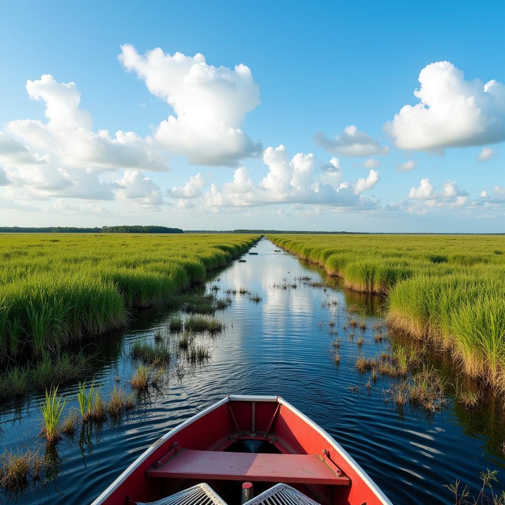 Everglades Fan Boat Ride Experience