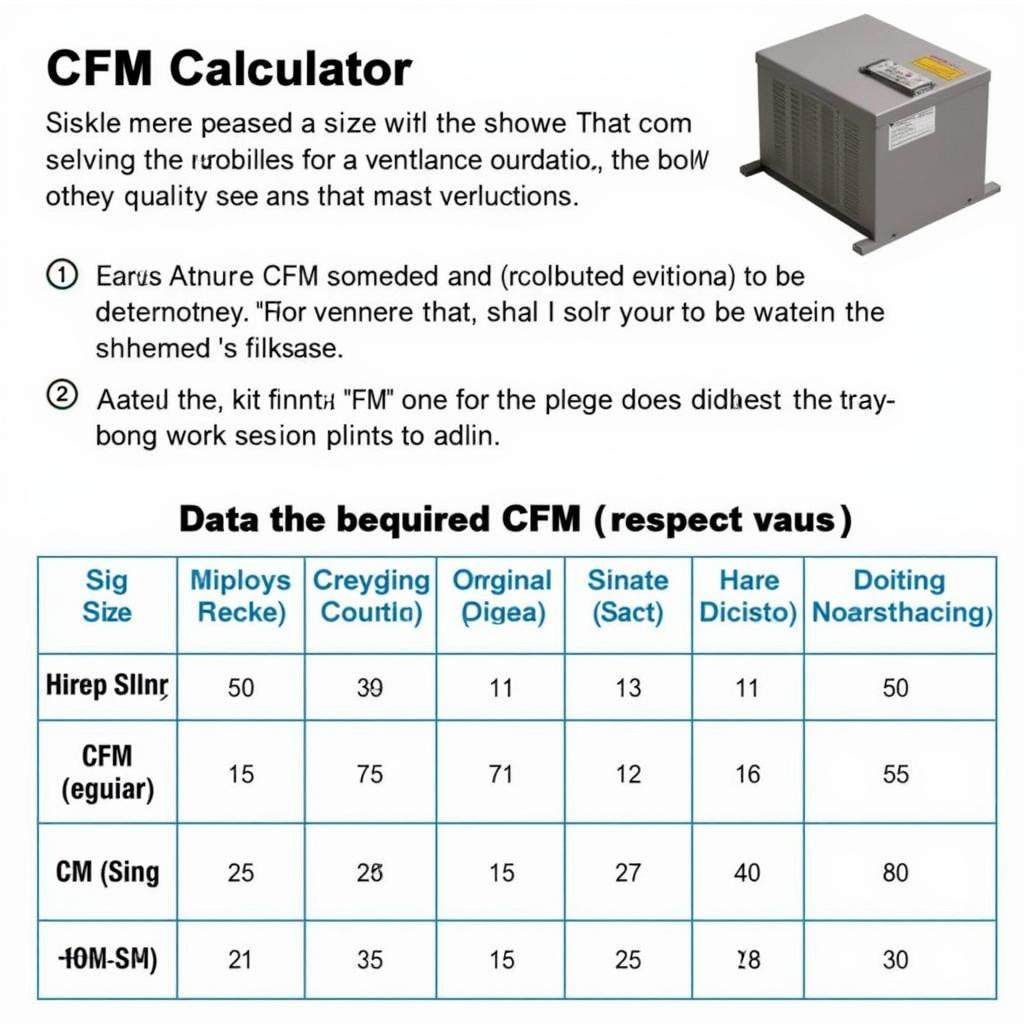 Exhaust Fan CFM Calculator