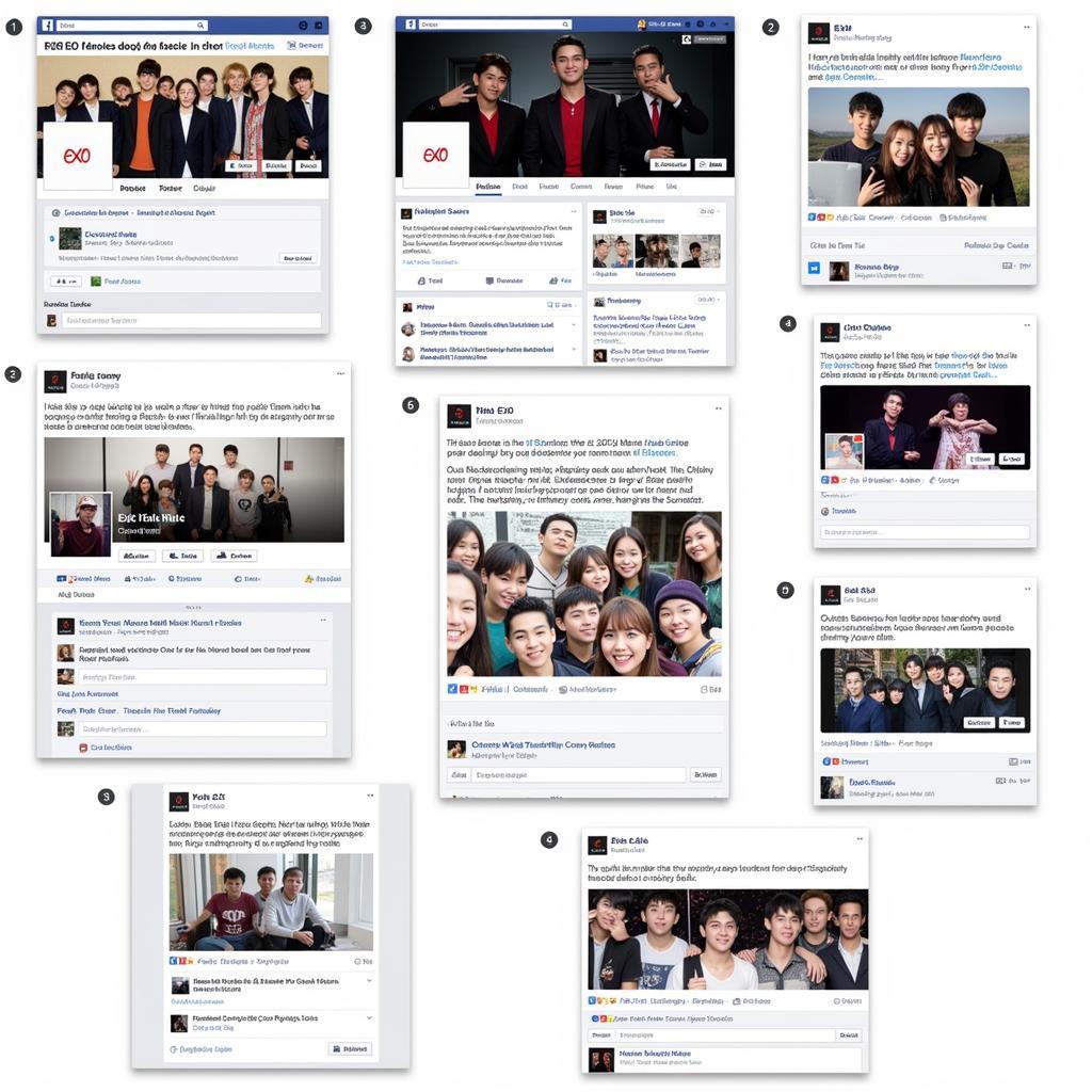 EXO Fan Groups on Facebook