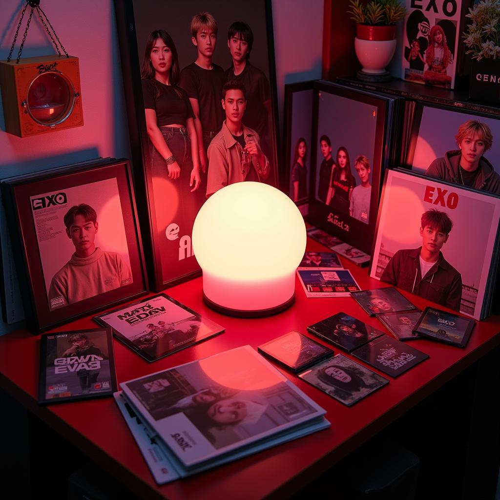 EXO Fan Shrine Featuring 2018 Light Stick