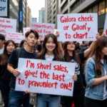 EXO Fans Protest Gaon Chart