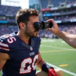 Exos Fan Cooling Down a Football Player