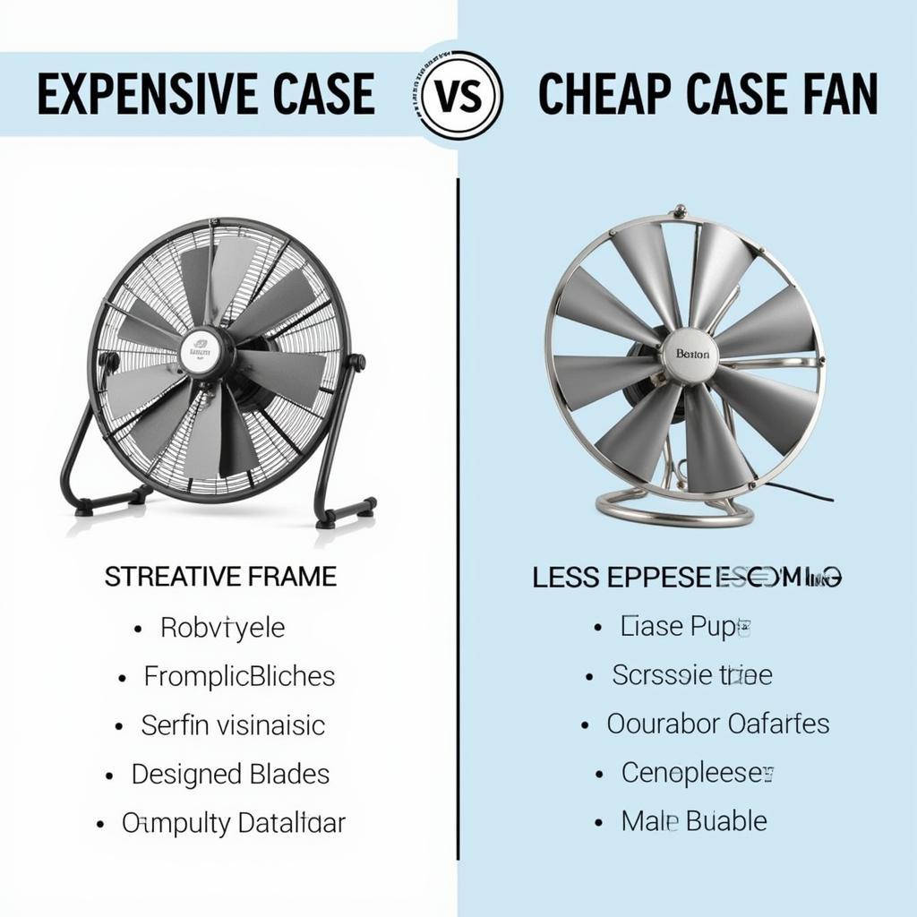 Expensive vs. Cheap Case Fan Comparison