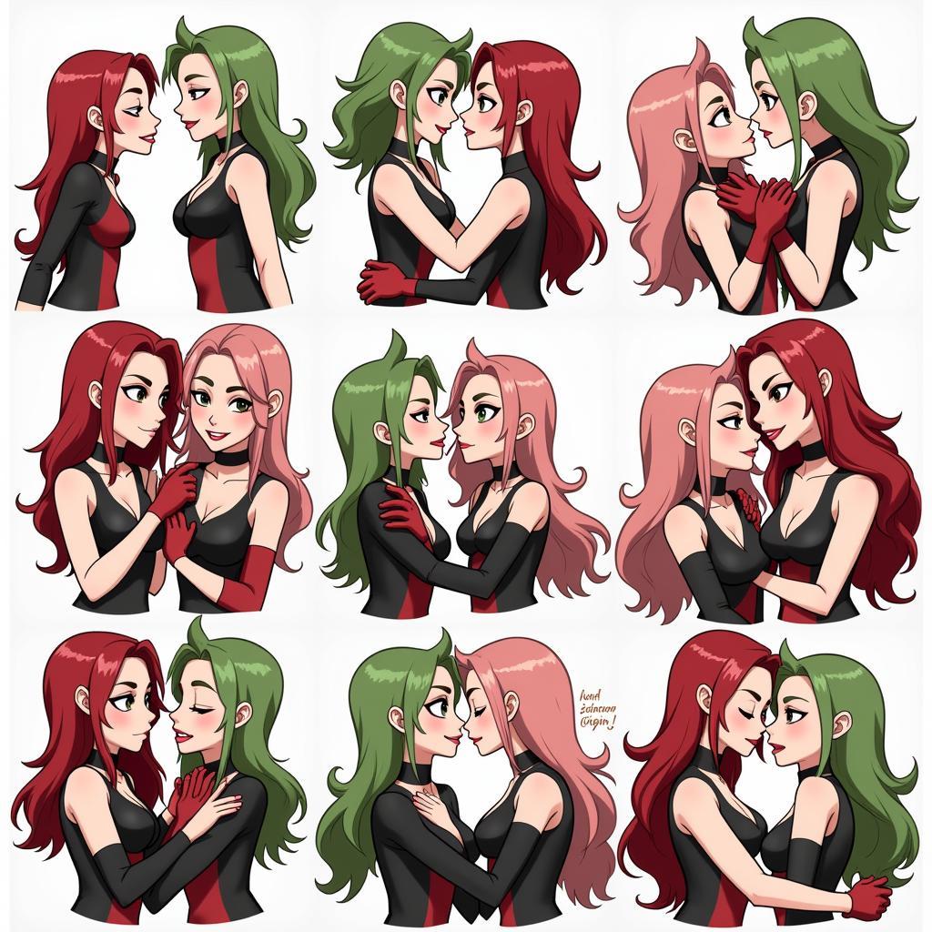 Exploring Different Facets of Harley and Ivy’s Relationship Through Fan Art