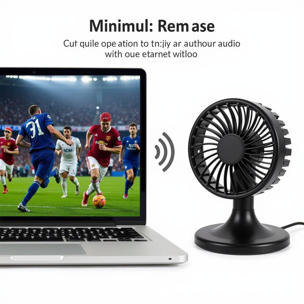 Quiet External Laptop Fan