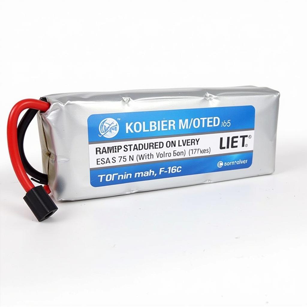 LiPo Battery for F-16C 70mm Fan