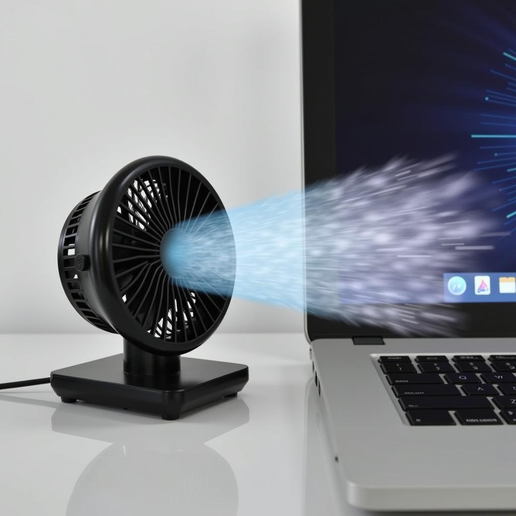 F23 Apolar Mini Fan In Use