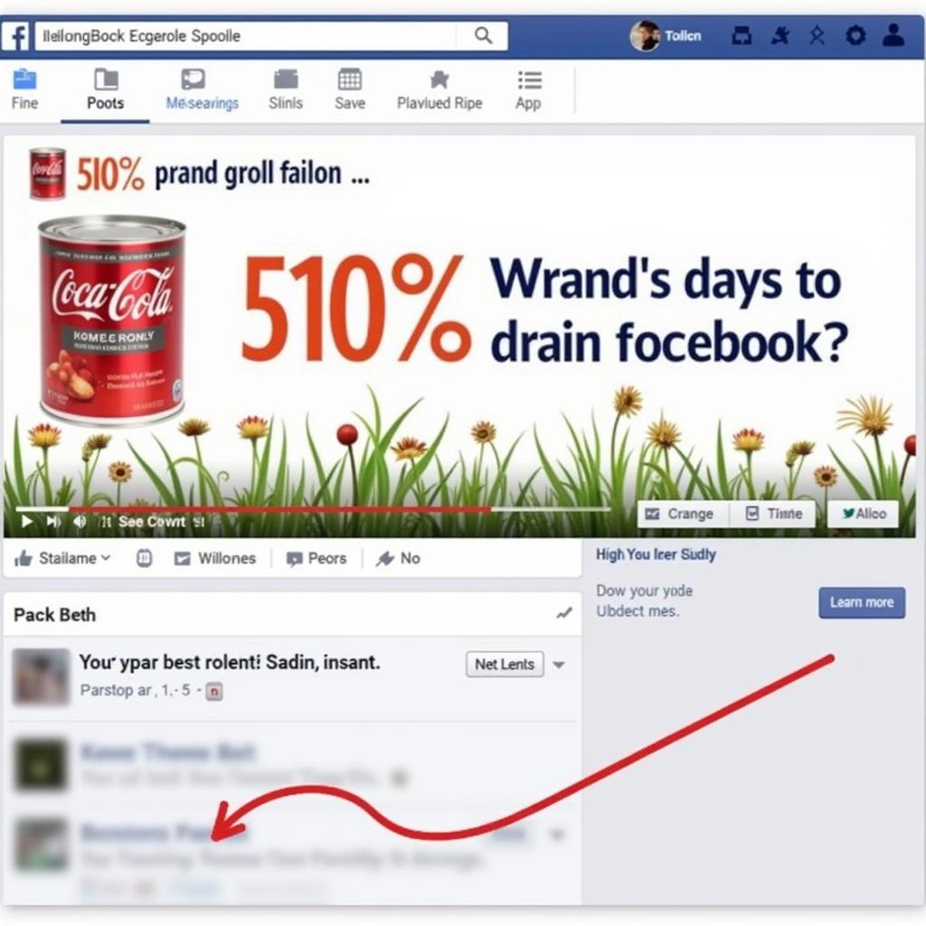 Facebook Cover Photo with Call-to-Action Button