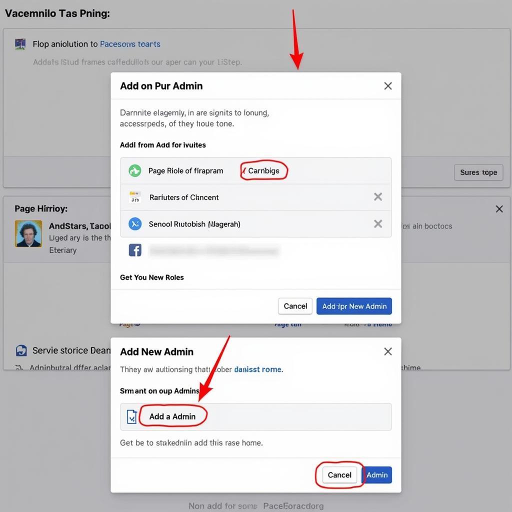 Facebook Fan Page Admin Settings