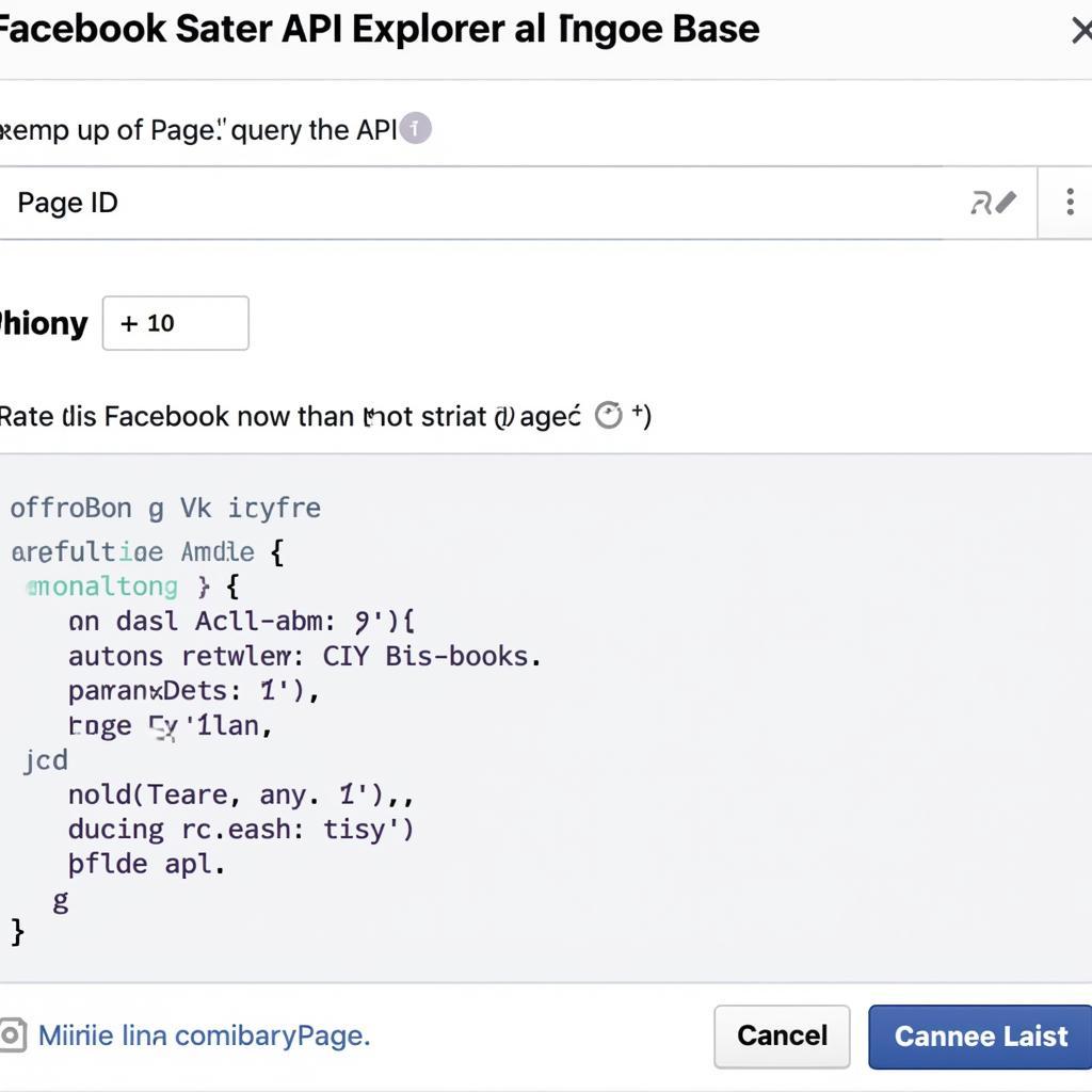 Using Facebook Graph API Explorer to find Page ID