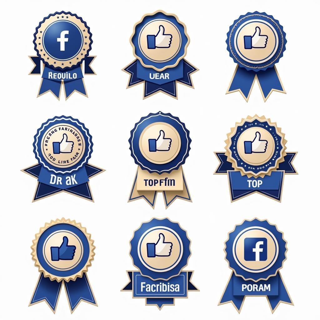 Different Facebook Top Fan Badges