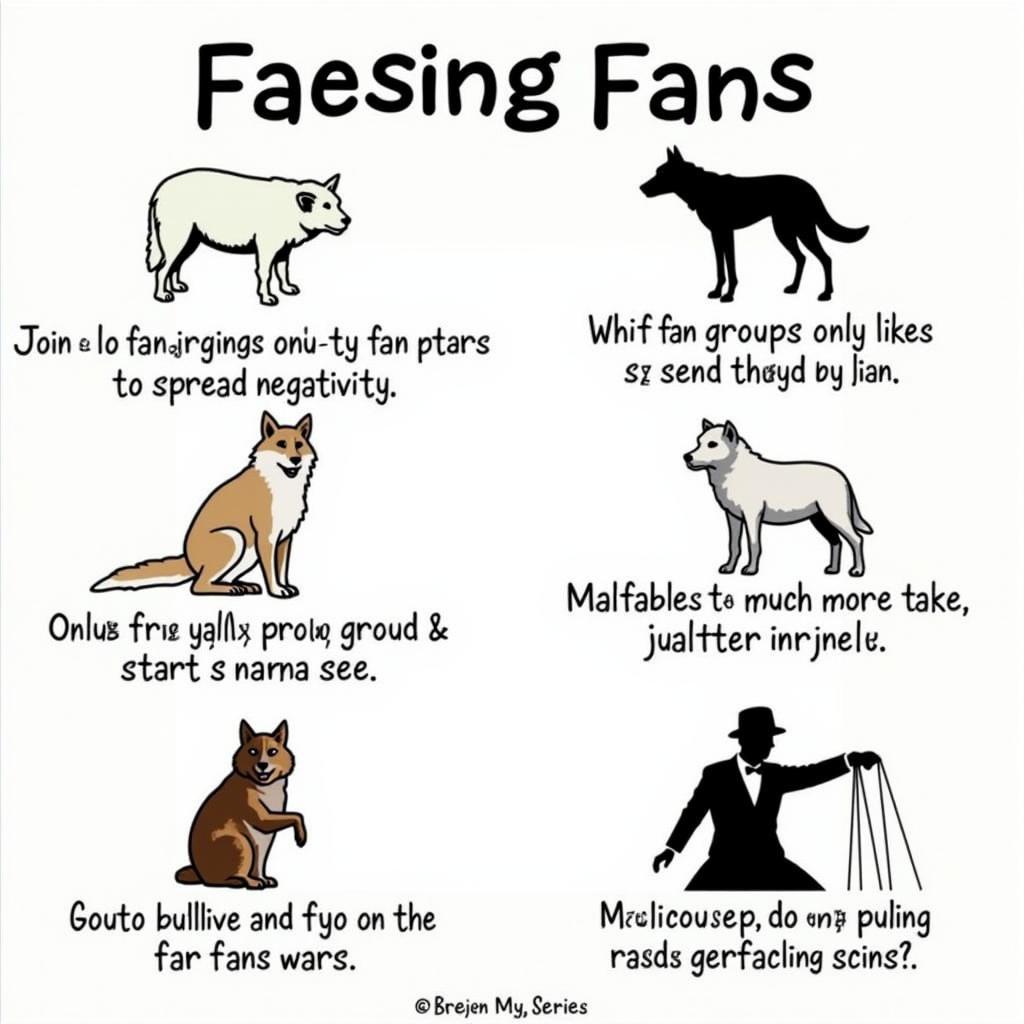 Examples of Faesing Fan Behaviors