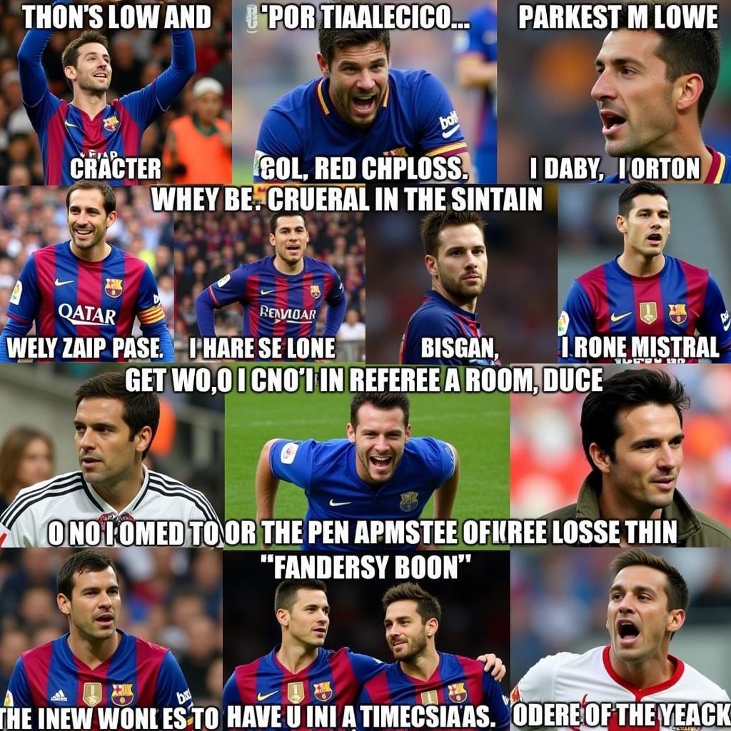 Memes about fan barca troll