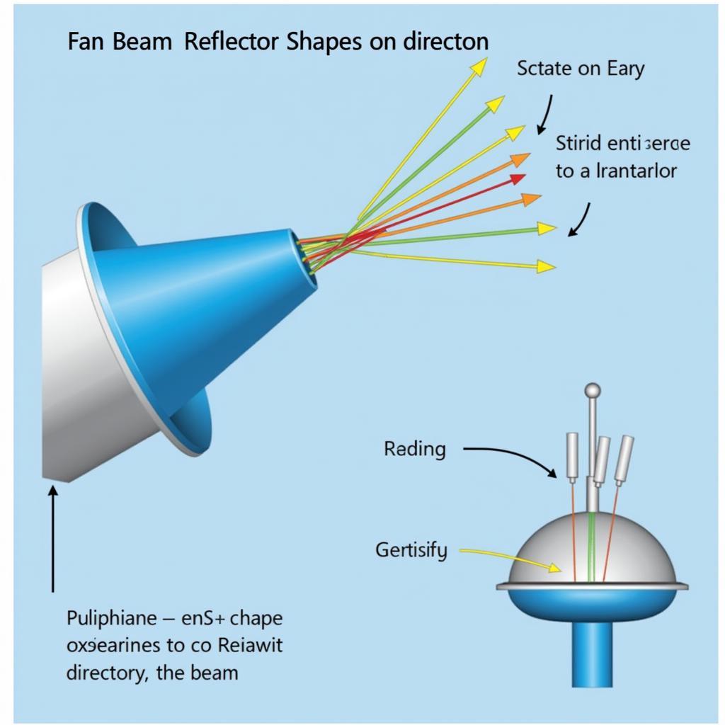 Fan Beam Reflector and Beam Shaping