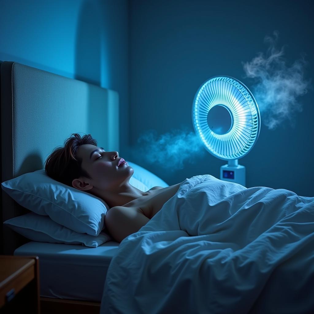 Improved Sleep and Air Circulation with a Fan