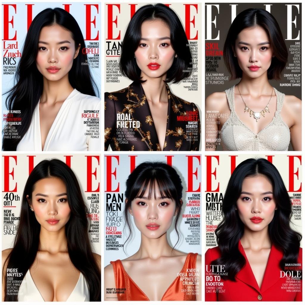 Fan Bingbing's Elle Cover Evolution