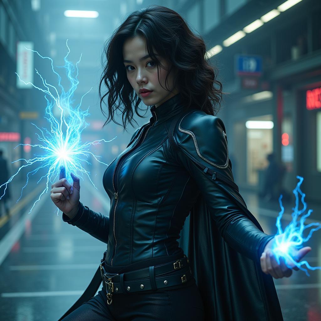 Fan Bingbing as an X-Men character in Days of Future Past