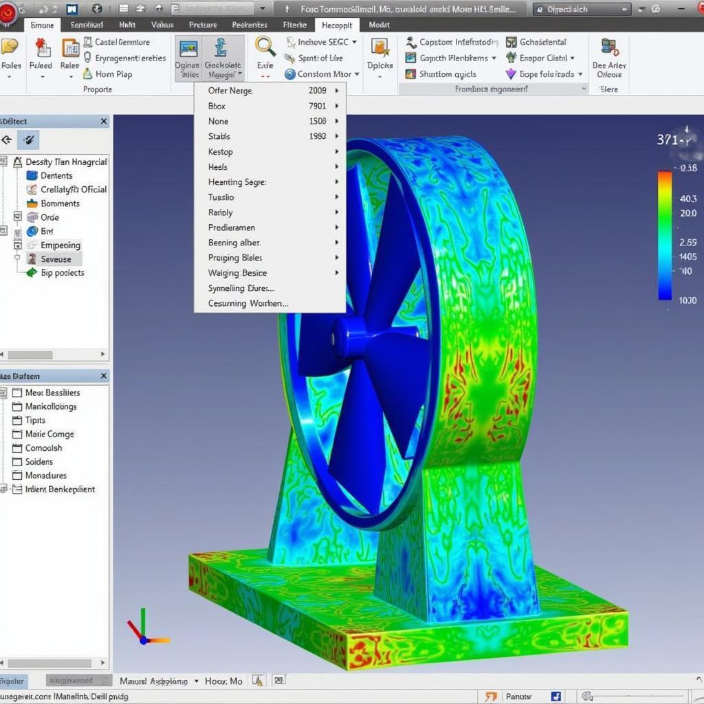 Fan Blade 3D Model Analysis