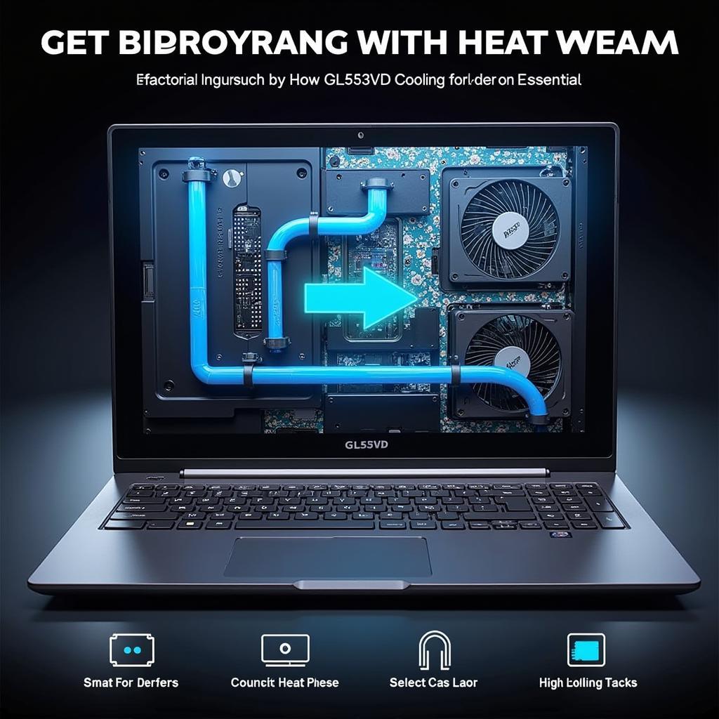 Fan Boost Cooling System for GL553VD