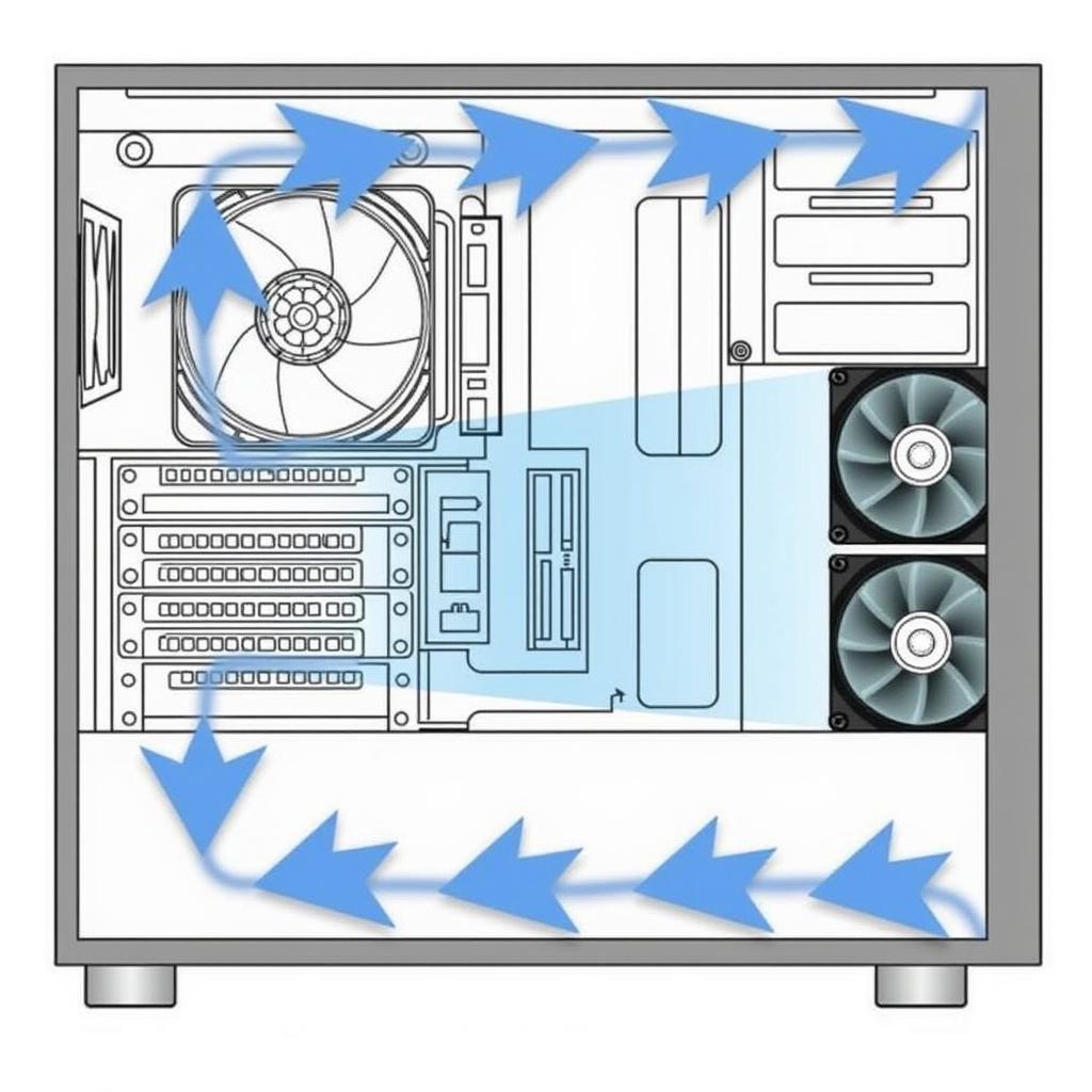 Fan Case Sama Cooling Diagram